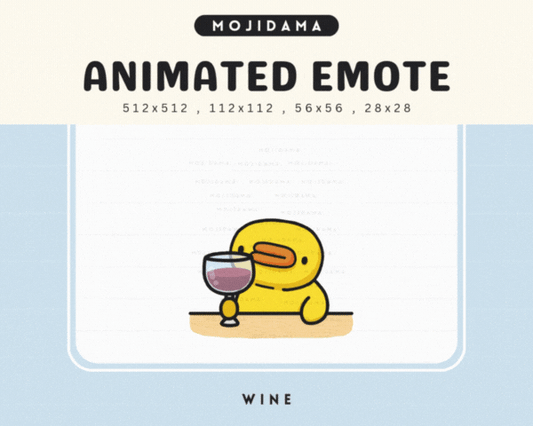 Duck Wine Emotes