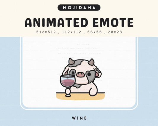 Cow Wine Emotes