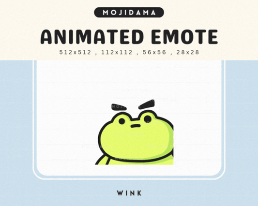 Frog Wink Emotes