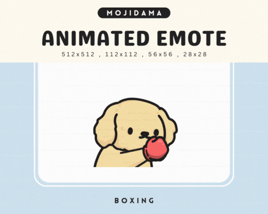 Golden Retriever Boxing Emotes