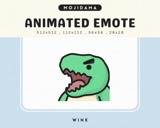 T-Rex Wink Emotes