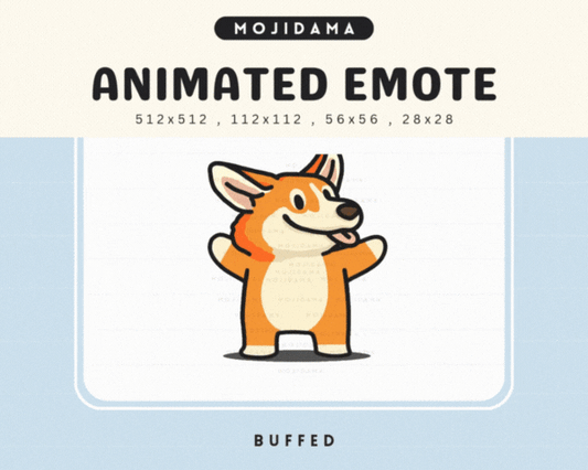 Corgi Buffed Emotes