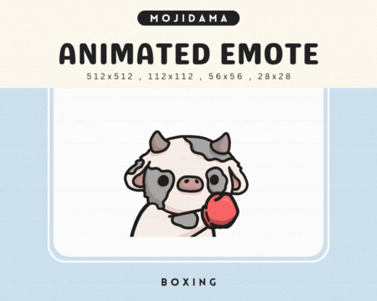 Cow Boxing Emotes