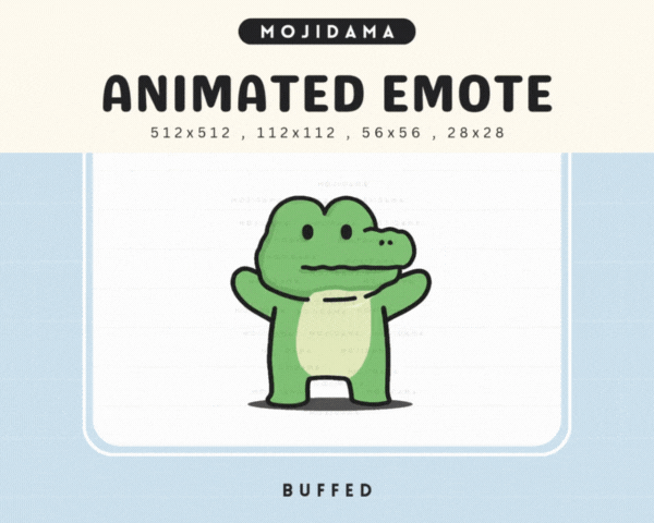 Croco Buffed Emotes