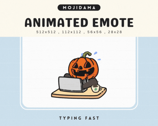 Pumpkin Typing Fast Emotes