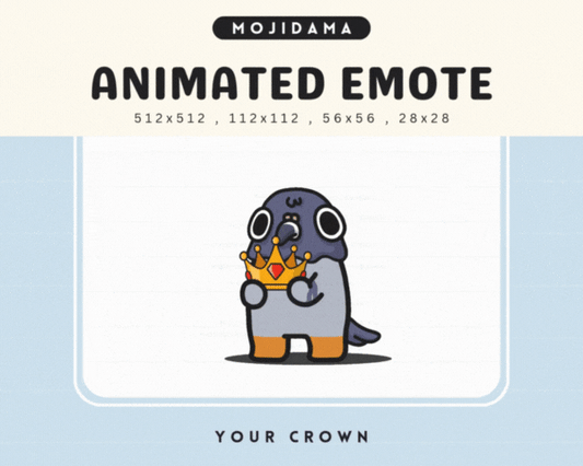 Pigeon Your Crown Emotes