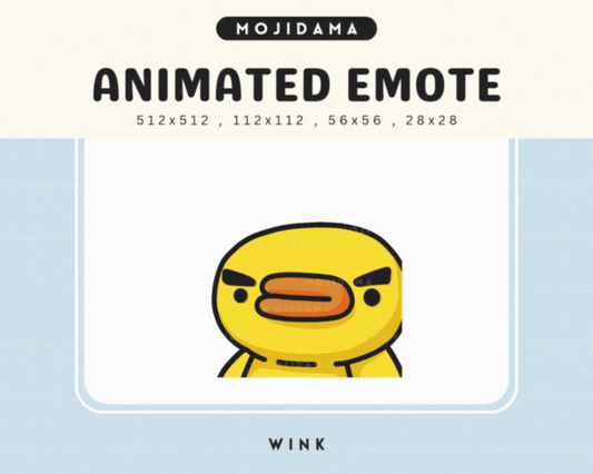 Duck Wink Emotes