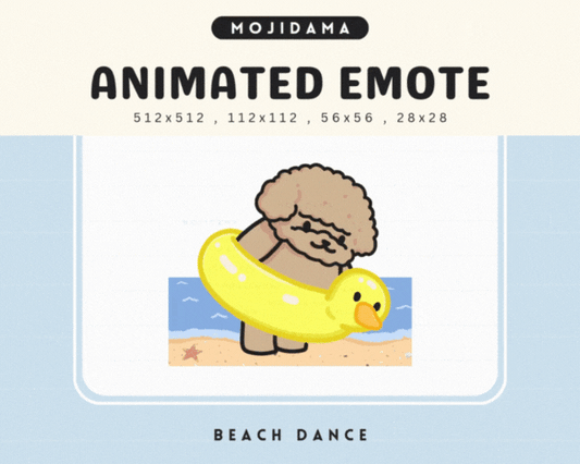 Poodle Beach Dance Emotes