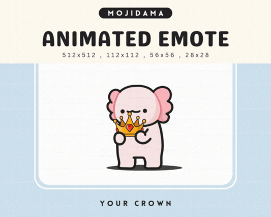 Axolotl Your Crown Emotes