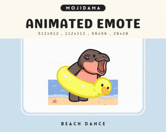 Hippo Beach Dance Emotes