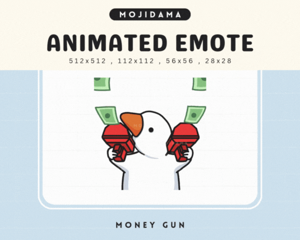 Goose Money Gun Emotes