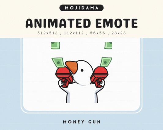Goose Money Gun Emotes