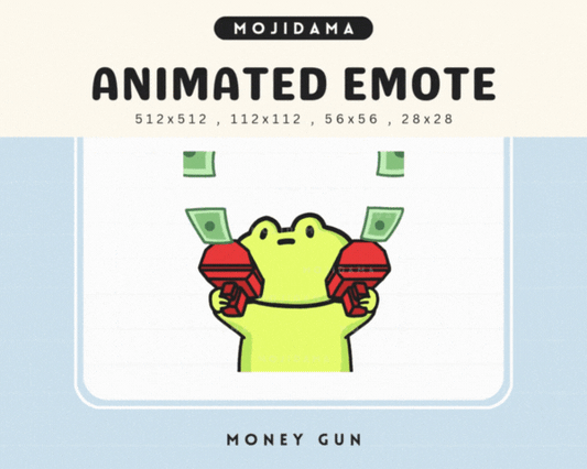 Frog Money Gun Emotes