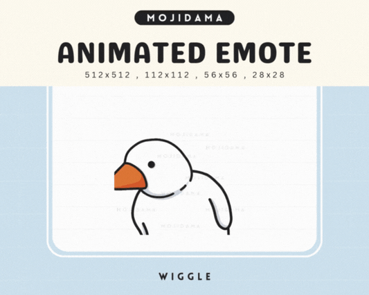 Goose Wiggle Emotes