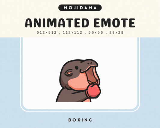 Hippo Boxing Emotes