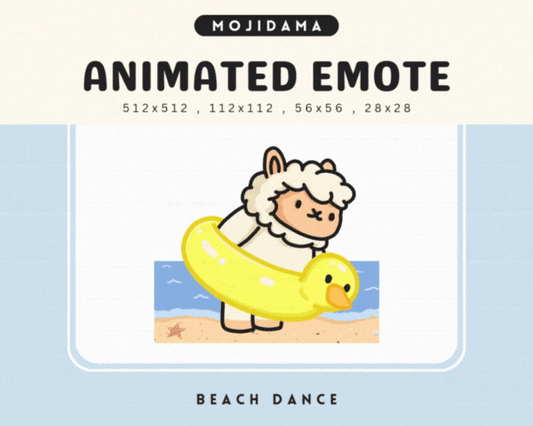 Alpaca Beach Dance Emotes
