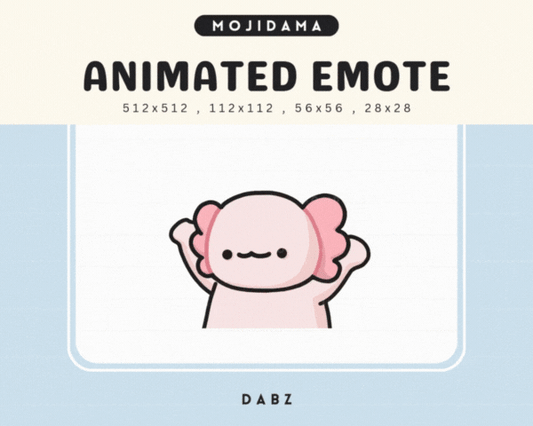 Axolotl Dabz Emotes