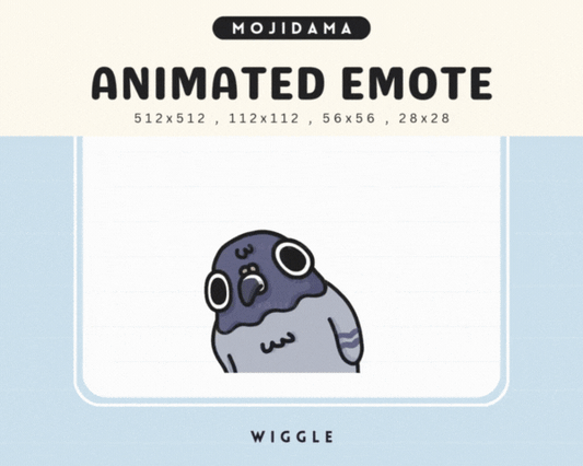 Pigeon Wiggle Emotes