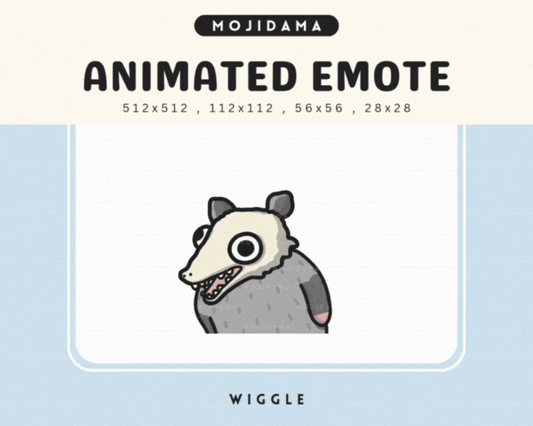 Possum Wiggle Emotes