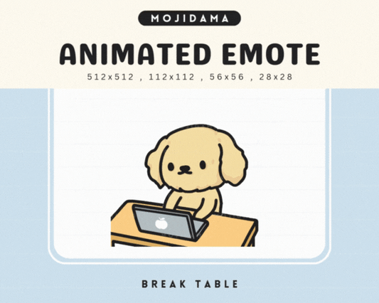 Golden Retriever Break Table Emotes