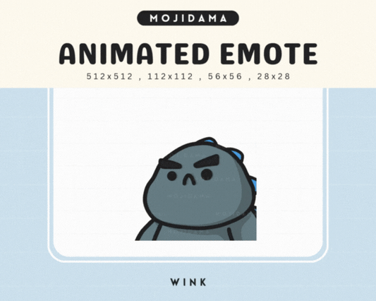 Godzilla Wink Emotes