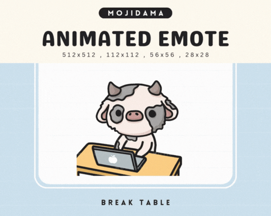 Cow Break Table Emotes
