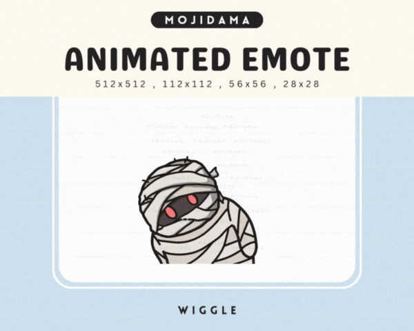 Mummy Wiggle Emotes