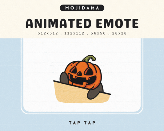 Pumpkin Tap Tap Emotes