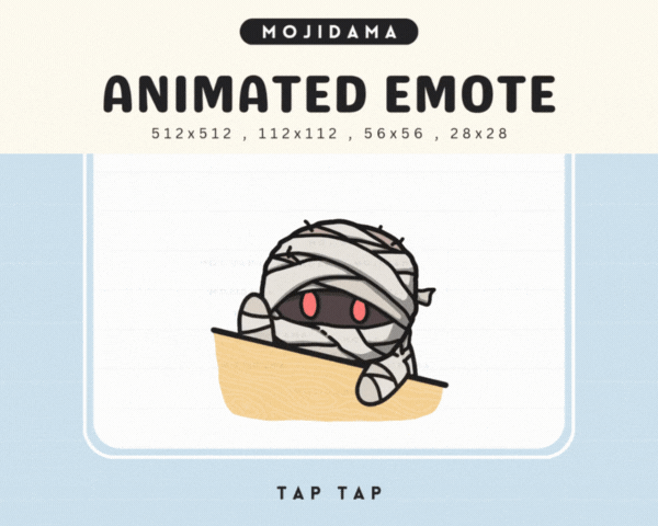 Mummy Tap Tap Emotes