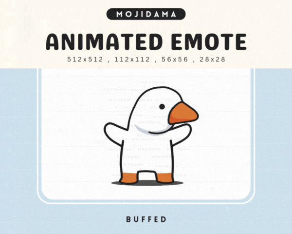Goose Buffed Emotes