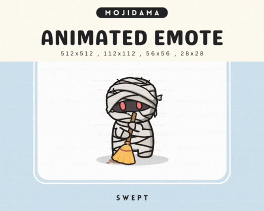 Mummy Broom Emotes