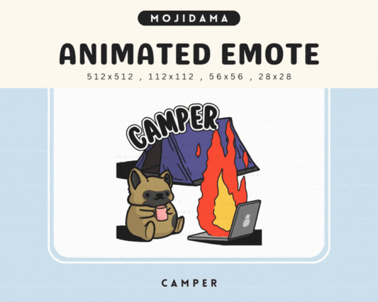 German Shepherd Camper Emotes