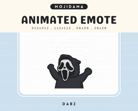 Cute Ghost Dabz Emotes