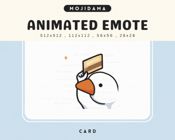 Goose Card Emotes