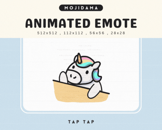 Unicorn Tap Tap Emotes
