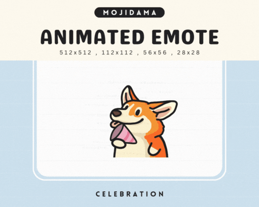 Corgi Celebration Emotes