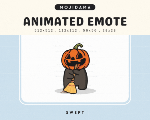 Pumpkin Broom Emotes