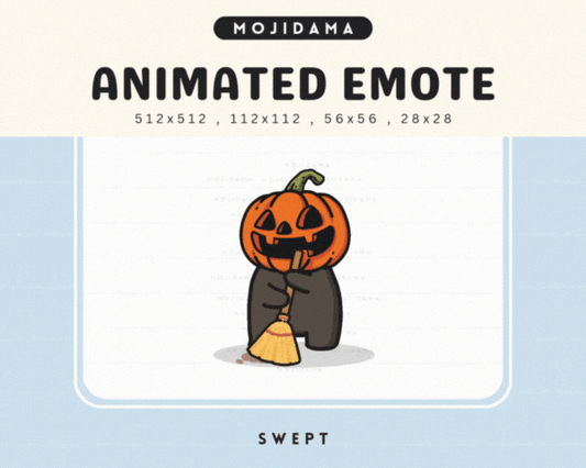 Pumpkin Broom Emotes