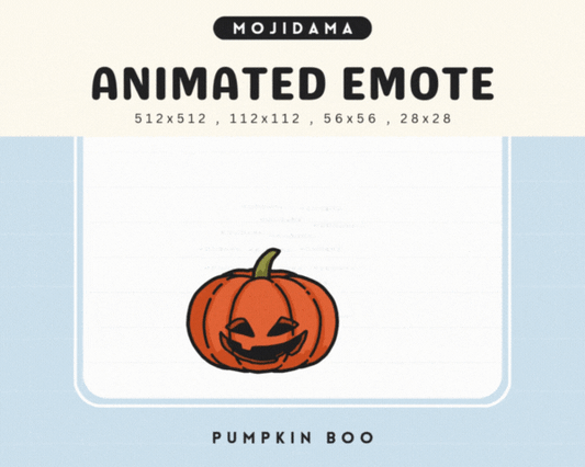 Pitbull Pumpkin Boo Emotes