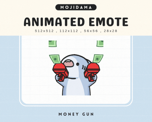 Shark Money Gun Emotes