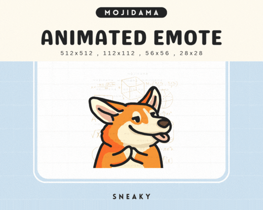 Corgi Sneaky Emotes