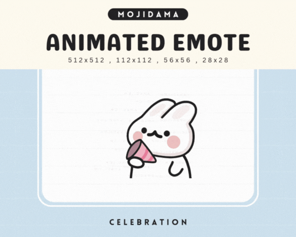 Bunny Celebration Emotes