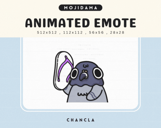 Pigeon Chancla Emotes