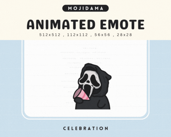 Cute Ghost Celebration Emotes