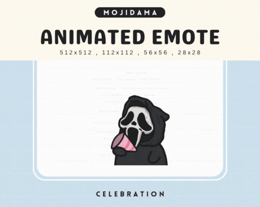 Cute Ghost Celebration Emotes