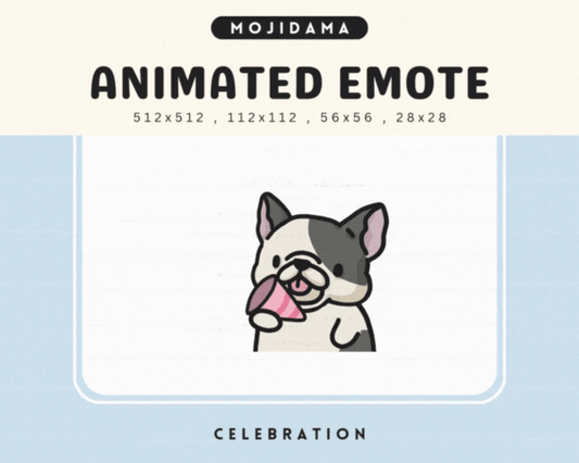 French Bulldog Celebration Emotes