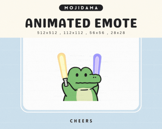 Croco Cheers Emotes