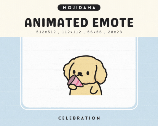 Golden Retriever Celebration Emotes