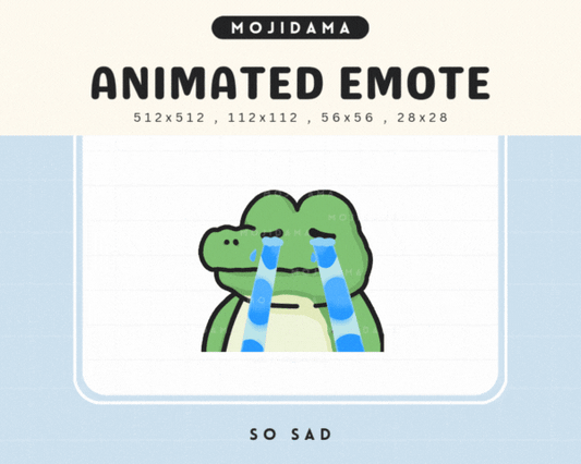 Croco So Sad Emotes