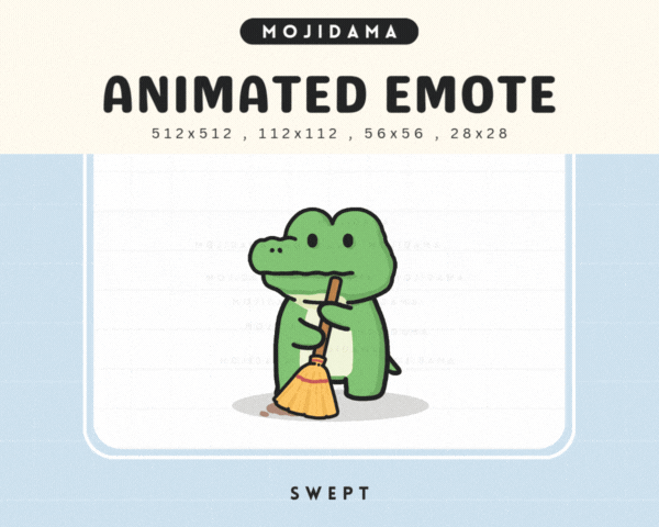 Croco Broom Emotes